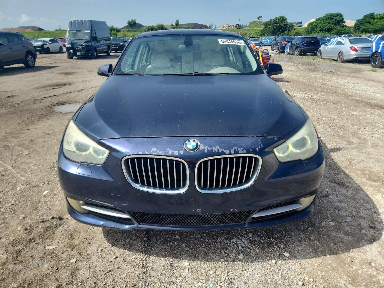 2011 Bmw 535 Gt Blue vin: WBASN2C57BC201471