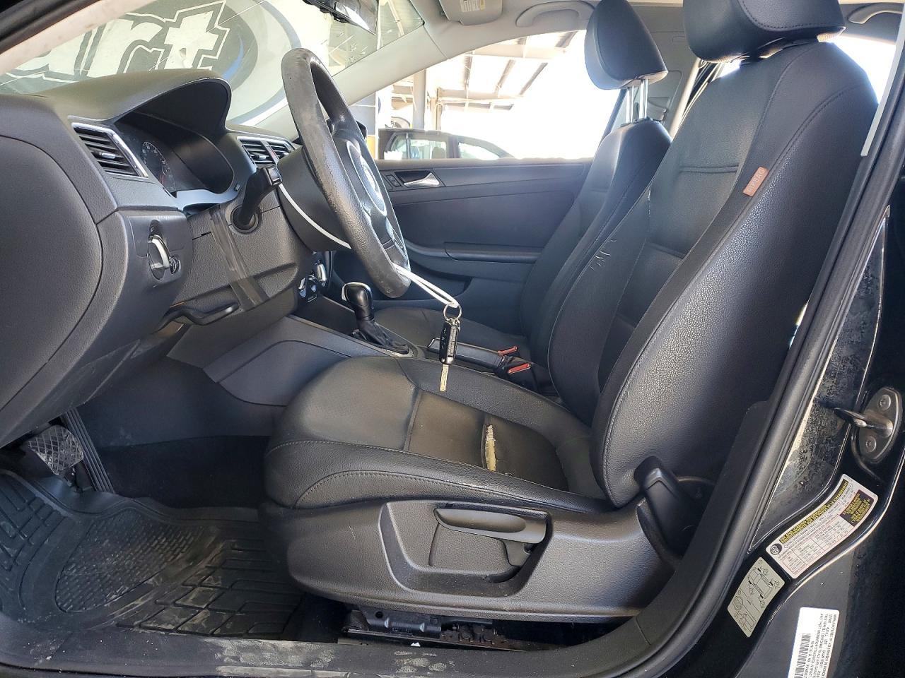 2011 Volkswagen Jetta Se Black vin: 3VWDZ7AJ1BM048966