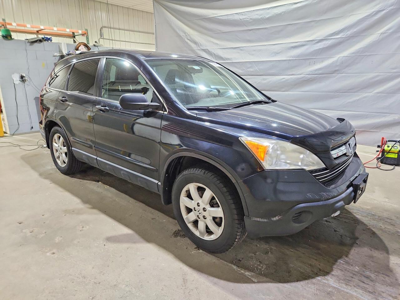 2007 Honda Cr-v Ex Black vin: JHLRE48567C091433