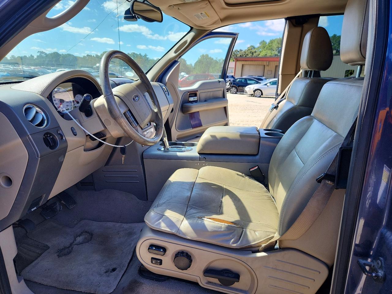 2005 Ford F150 Blue vin: 1FTPX14585FB73968