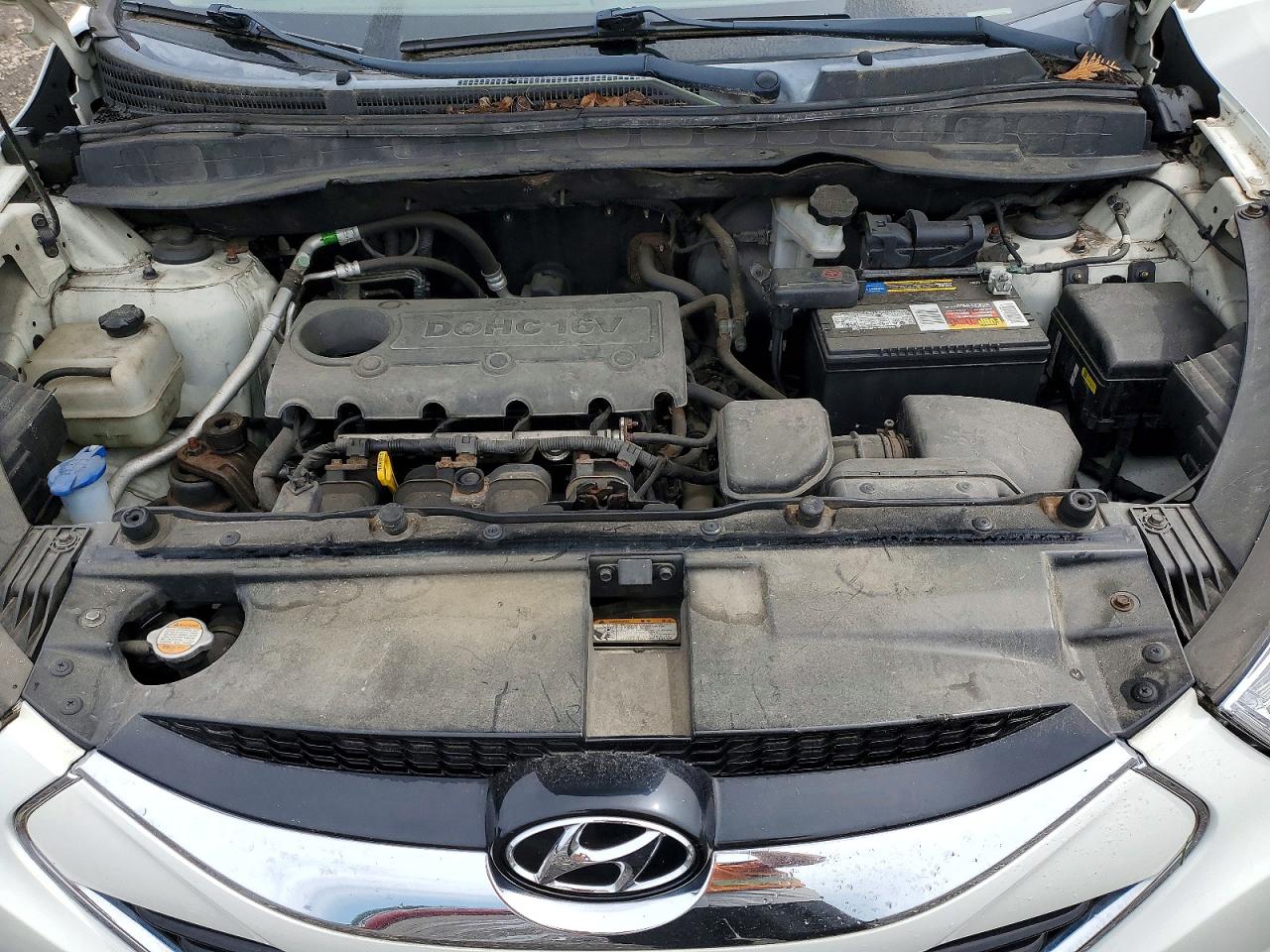 2012 Hyundai Tucson Limited Белый vin: KM8JUCAC0CU405268