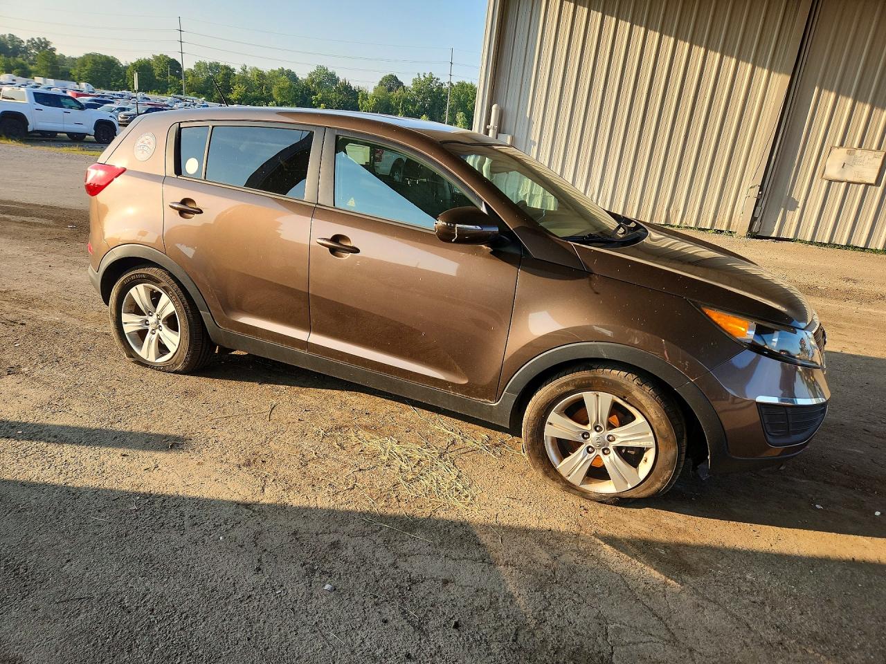 2012 Kia Sportage Lx Brown vin: KNDPB3A25C7341772