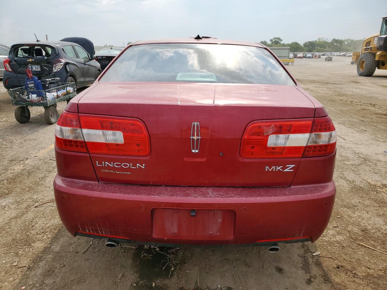 2008 Lincoln Mkz Maroon vin: 3LNHM26T38R603732