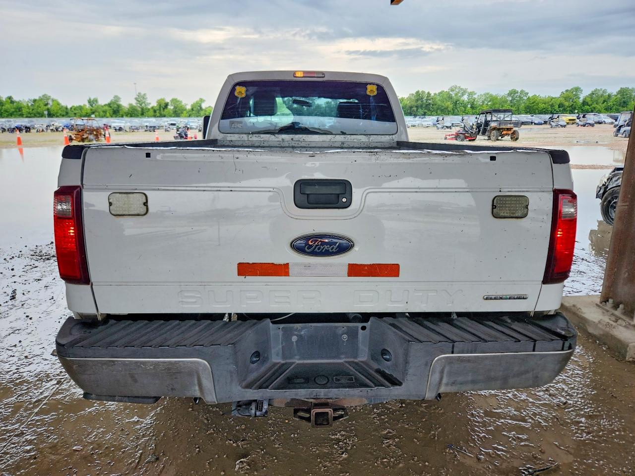 2014 Ford F250 Super Duty White vin: 1FT7X2A62EEB24886