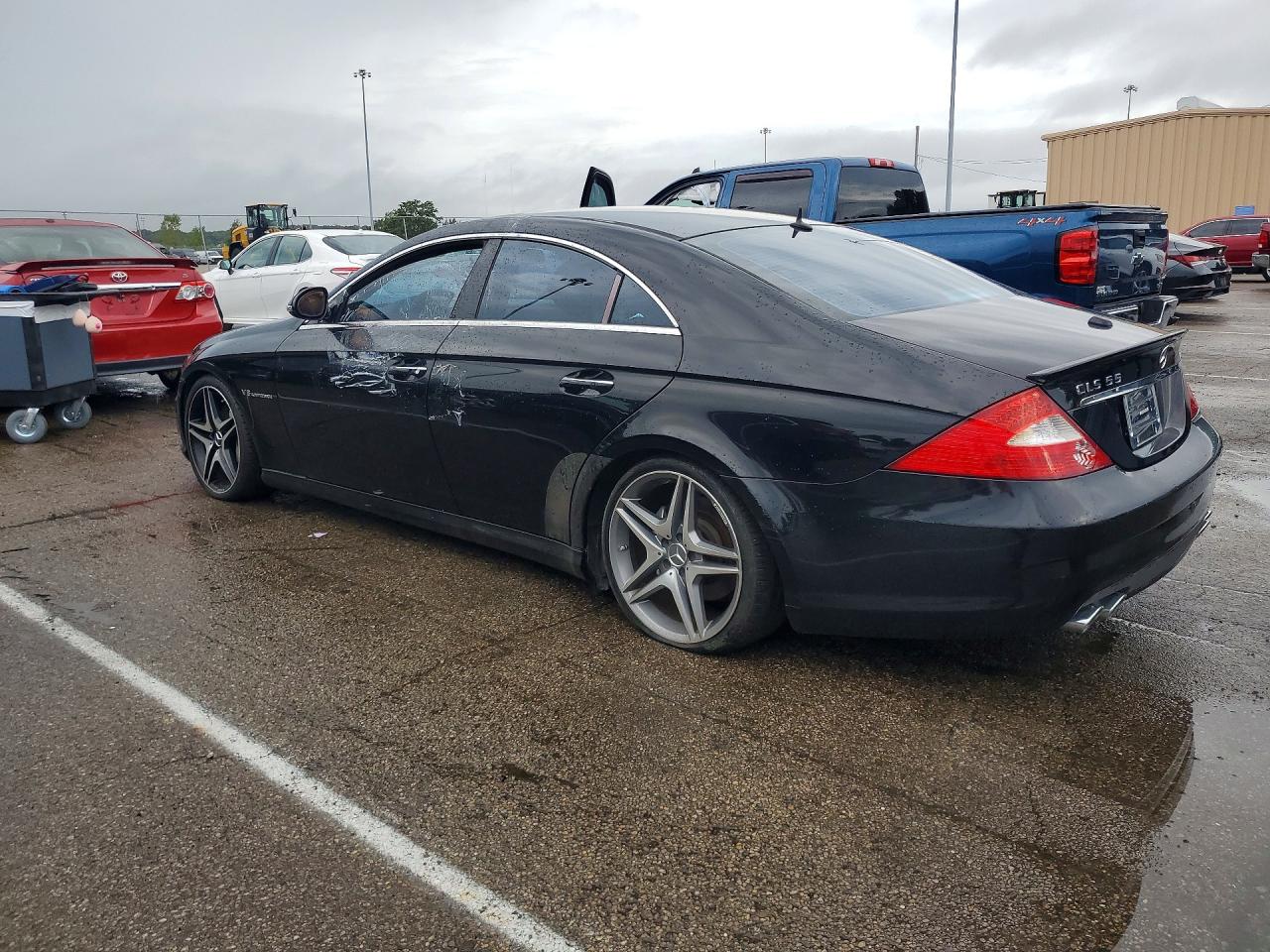 2006 Mercedes-benz Cls 55 Amg Black vin: WDDDJ76X76A036109