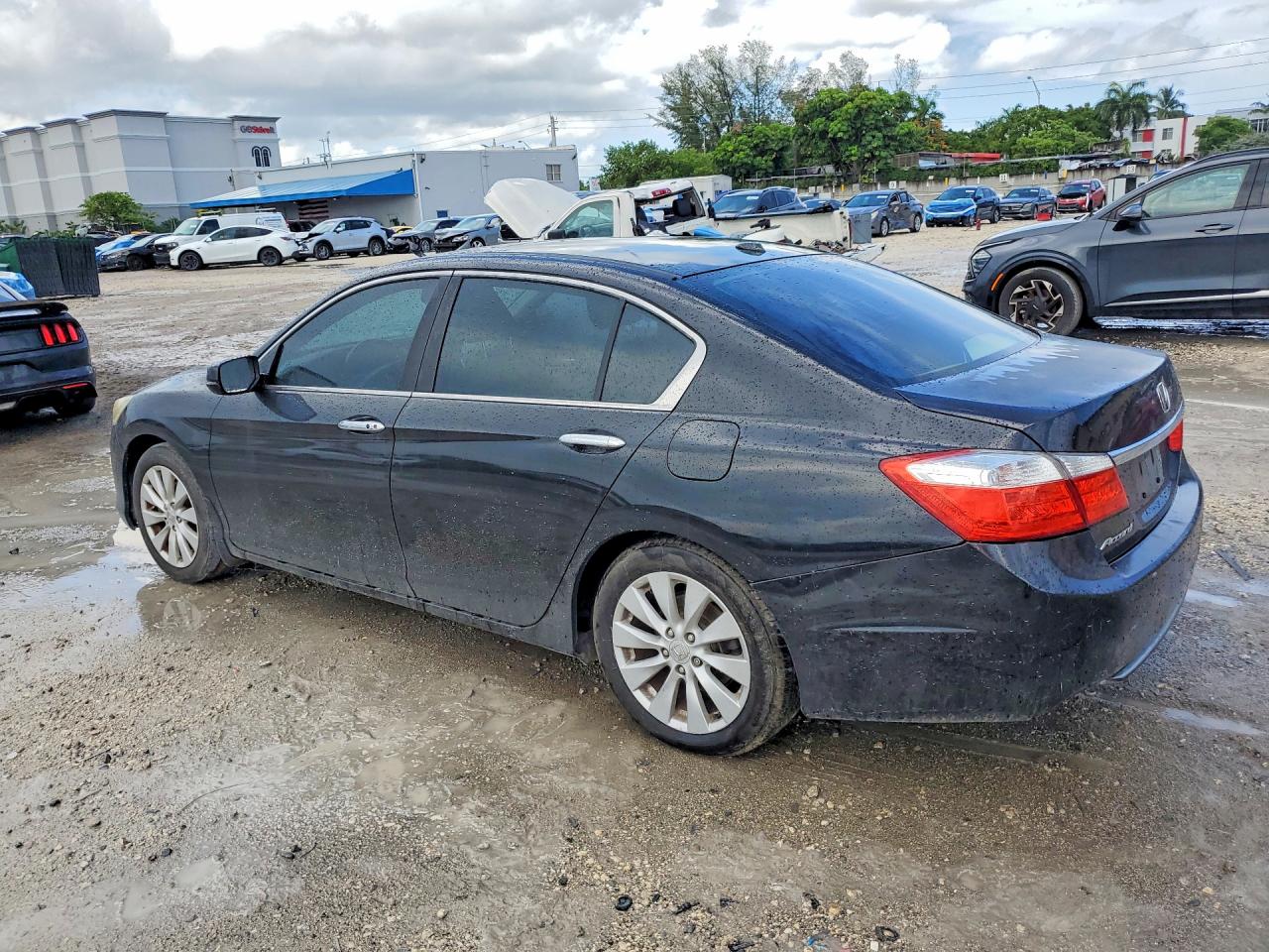 2014 Honda Accord Exl Black vin: 1HGCR2F82EA193654