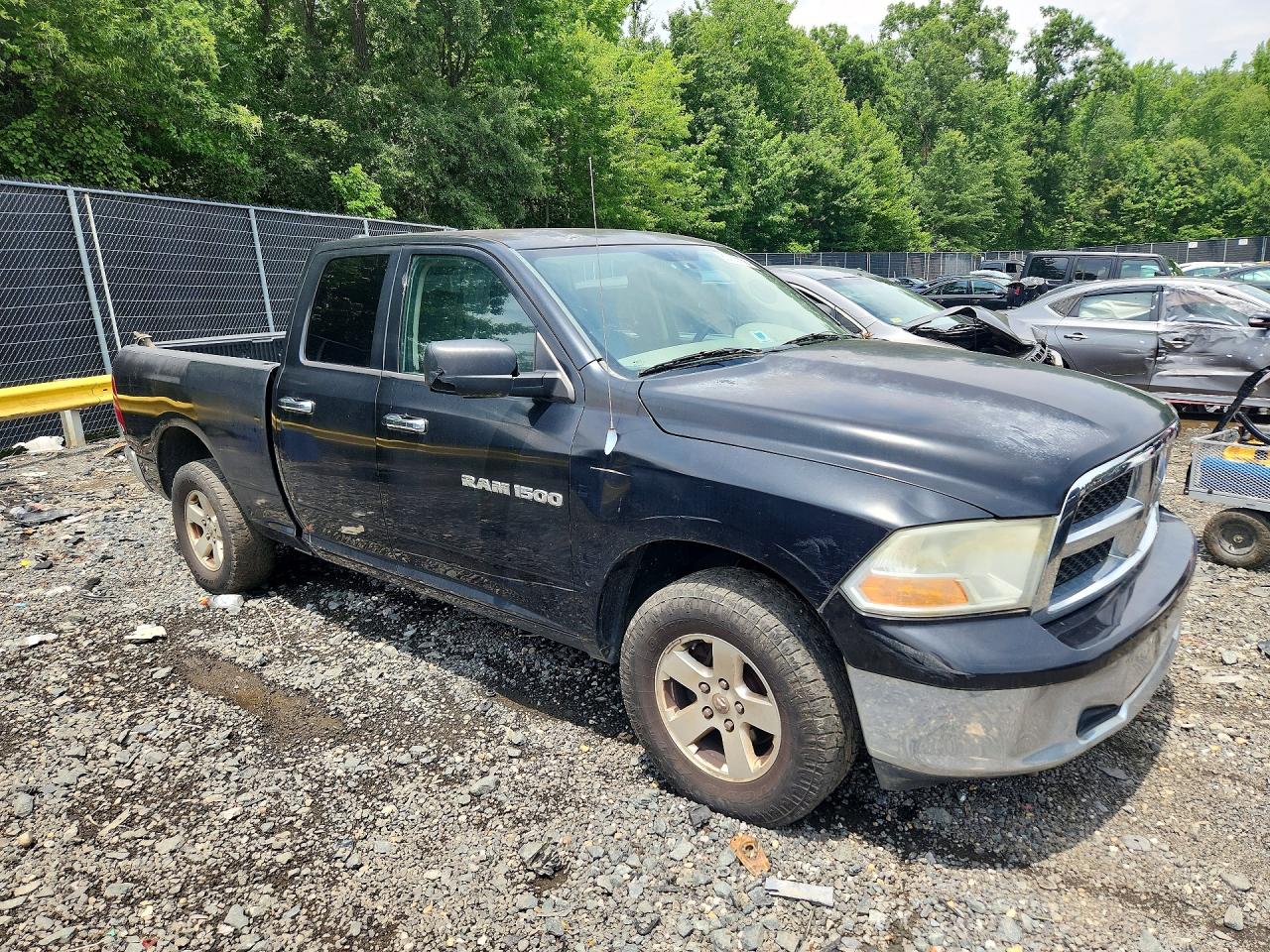 2011 Dodge Ram 1500 Черный vin: 1D7RV1GP3BS506775