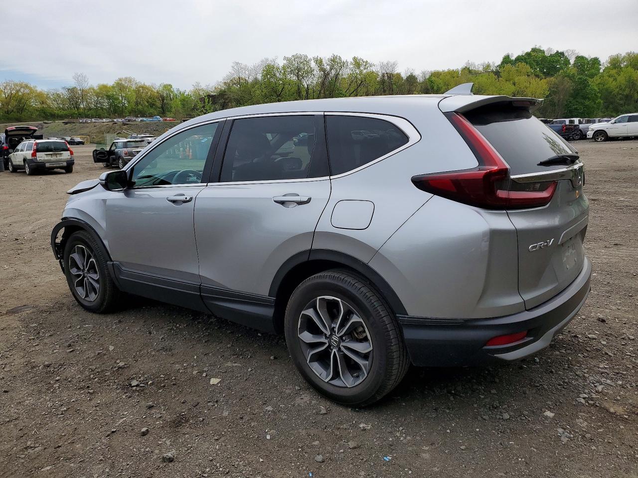 2020 Honda Cr-v Ex Silver vin: 2HKRW2H57LH622362