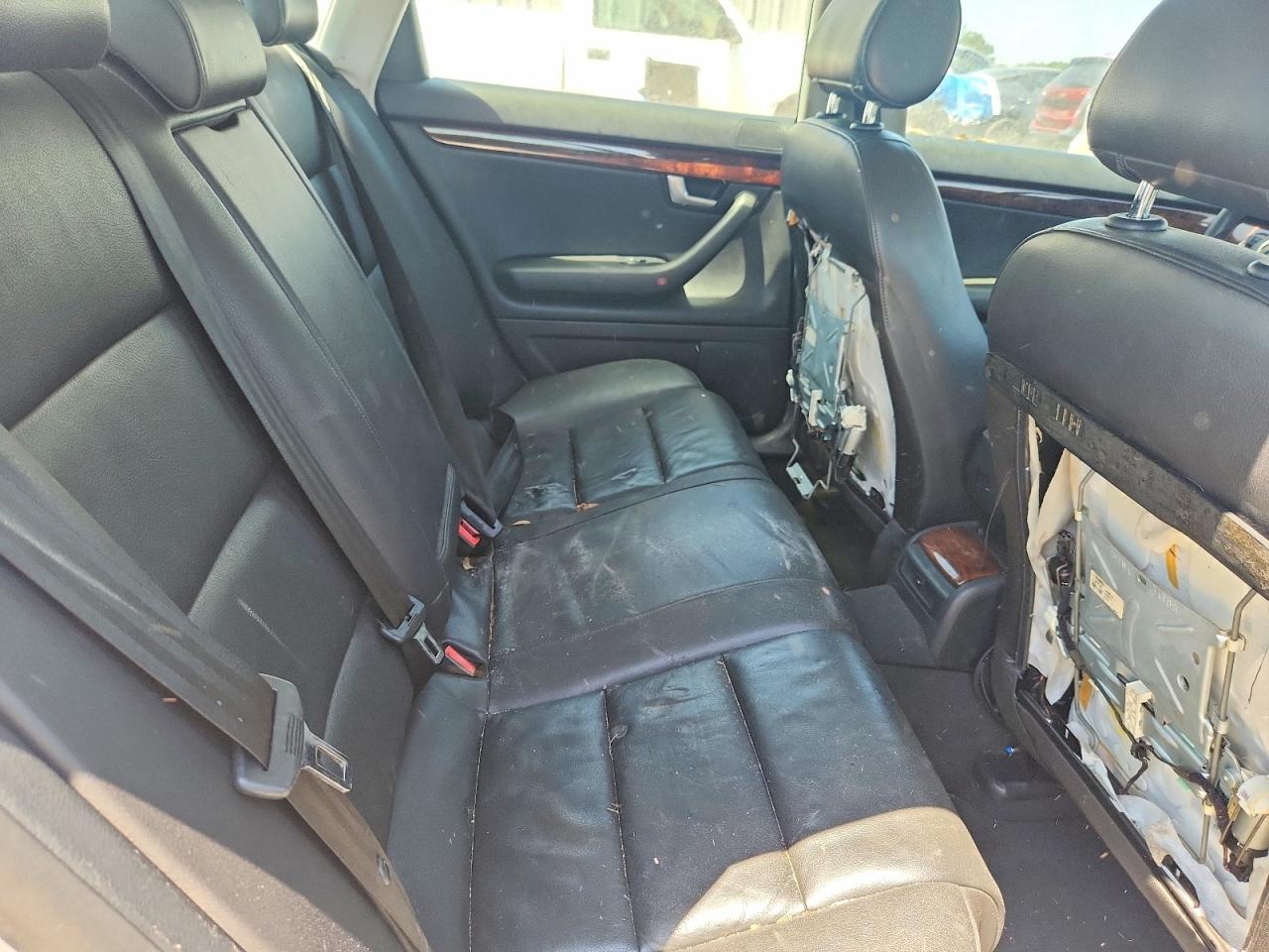 2007 Audi A4 3.2 Quattro Silver vin: WAUDH78E67A132815