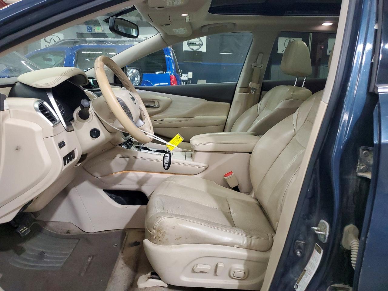 2015 Nissan Murano Platinum Blue vin: 5N1AZ2MH6FN231384