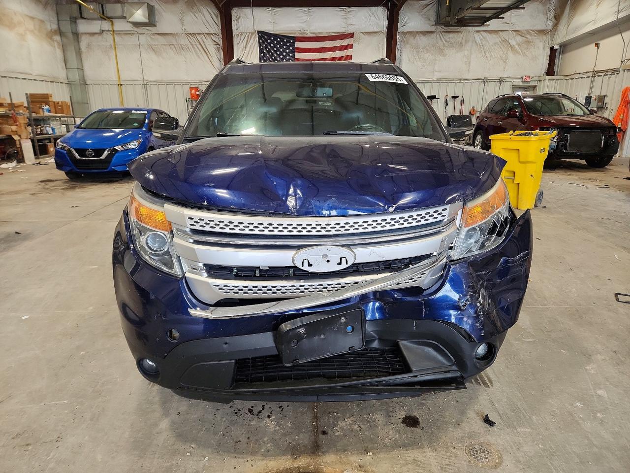 2011 Ford Explorer Xlt Blue vin: 1FMHK8D85BGA30824