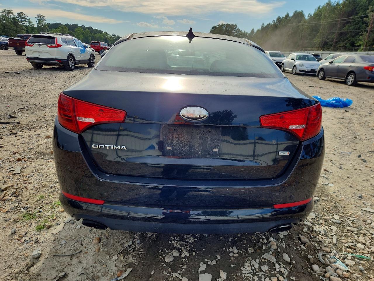 2013 Kia Optima Lx Черный vin: 5XXGM4A77DG123921