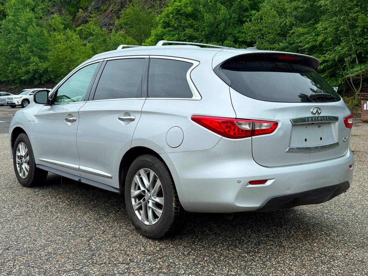 2014 Infiniti Qx60 Hybrid Silver vin: 5N1CL0MMXEC512657