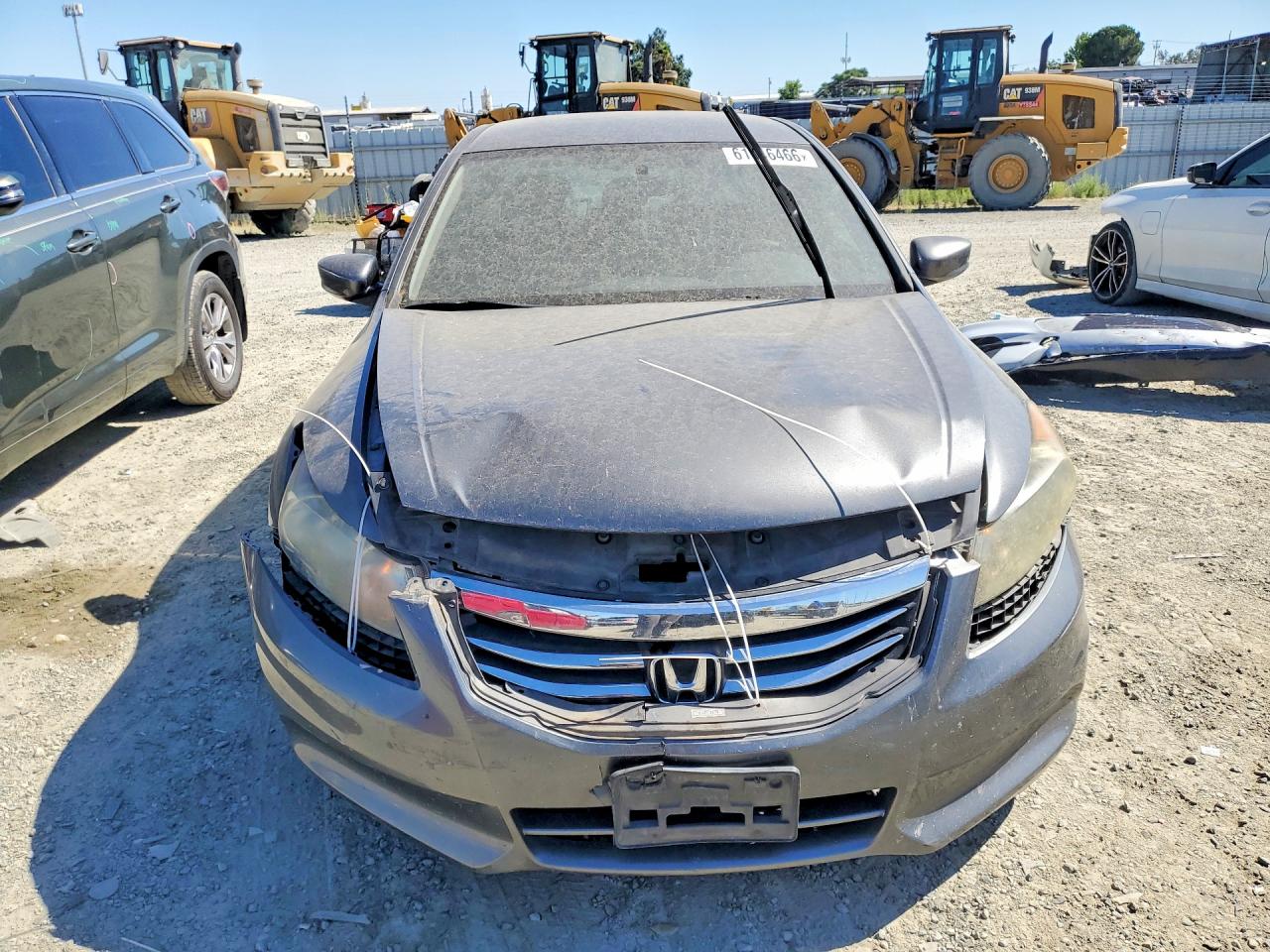 2012 Honda Accord Lxp Gray vin: 1HGCP2F41CA177963