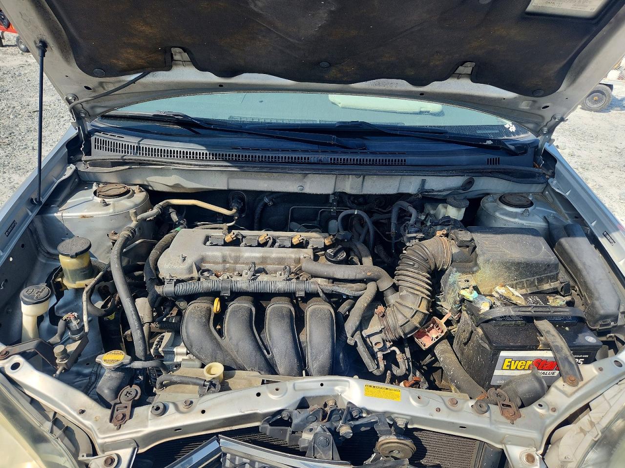 2006 Toyota Corolla Le Silver vin: JTDBR32E760091768