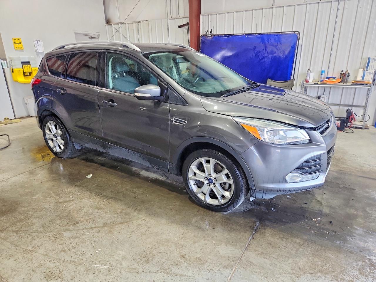 2015 Ford Escape Titanium Charcoal vin: 1FMCU9J91FUC12843