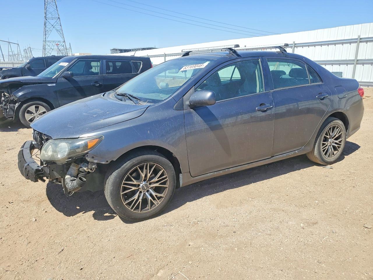 2010 Toyota Corolla Le Gray vin: 2T1BU4EE5AC425133