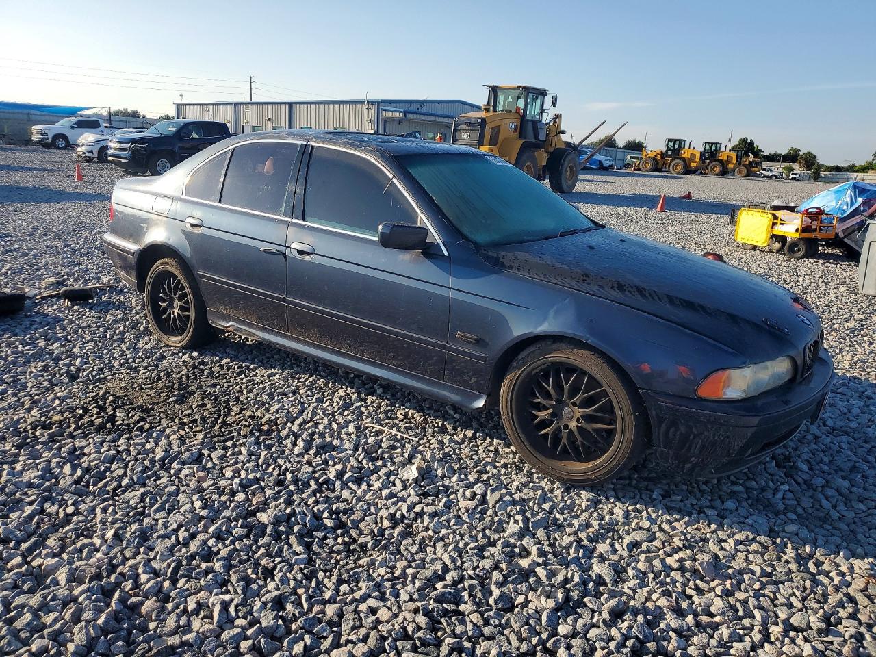 2002 Bmw 525 I Automatic Blue vin: WBADT43442GZ98692