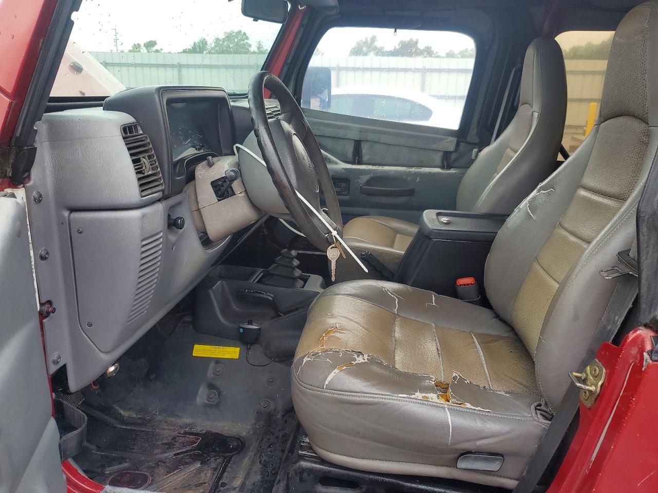 1998 Jeep Wrangler / Tj Se Burgundy vin: 1J4FY29P7WP752173