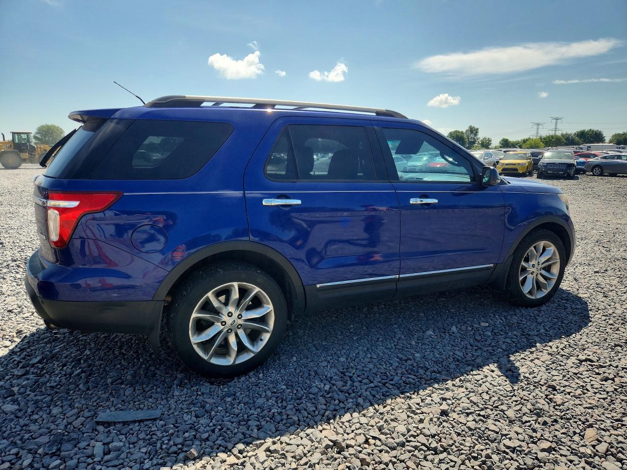 2013 Ford Explorer Limited Blue vin: 1FM5K7F98DGB82781