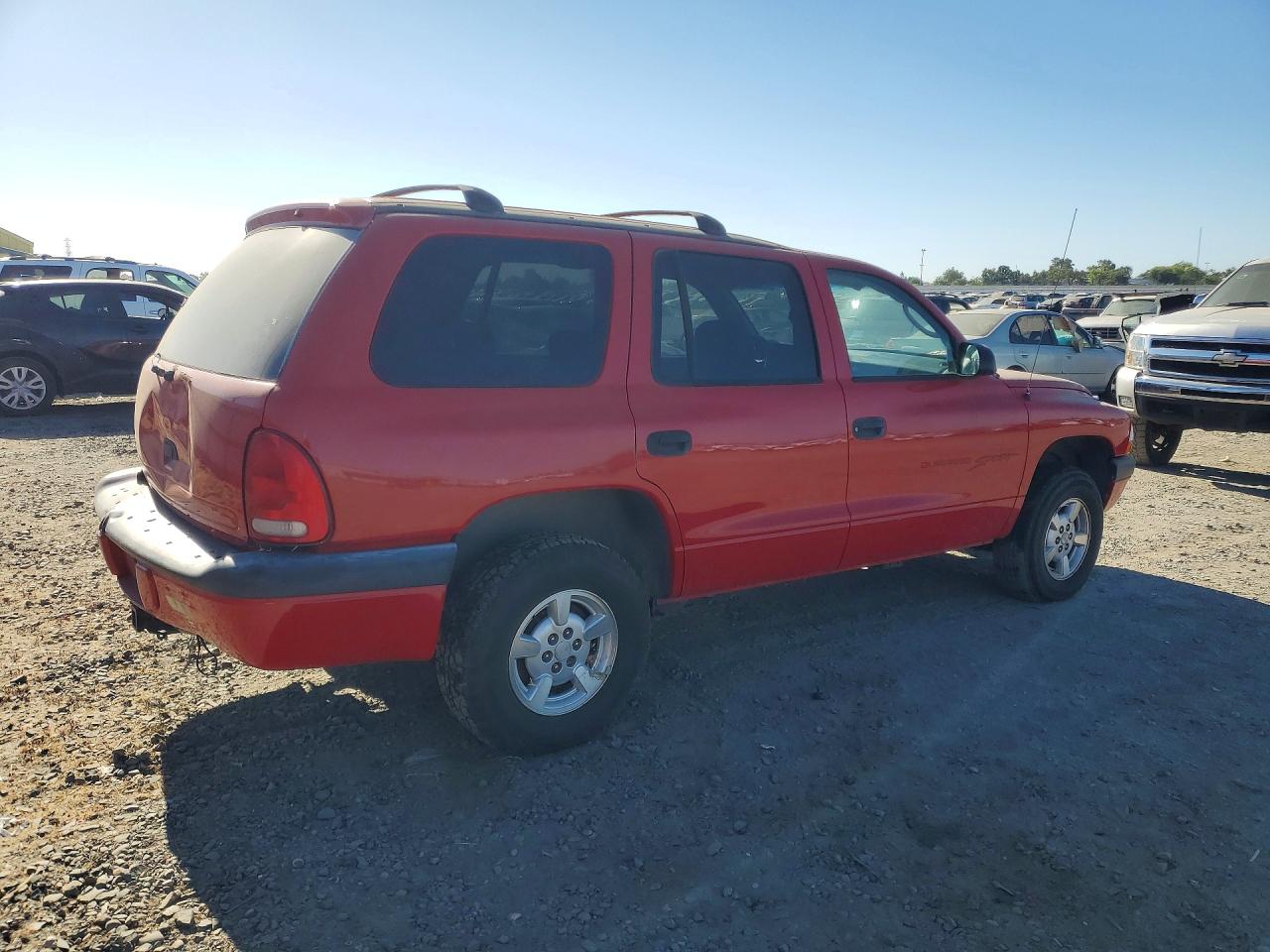 2001 Dodge Durango Red vin: 1B4HS28N21F606114