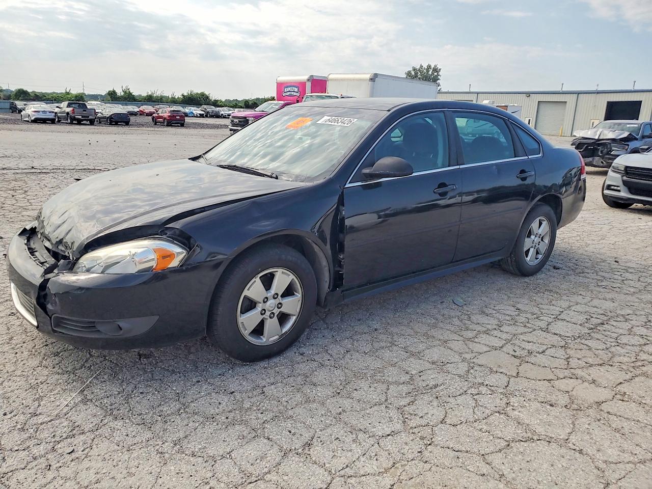 2010 Chevrolet Impala Lt Black vin: 2G1WB5EK1A1230771