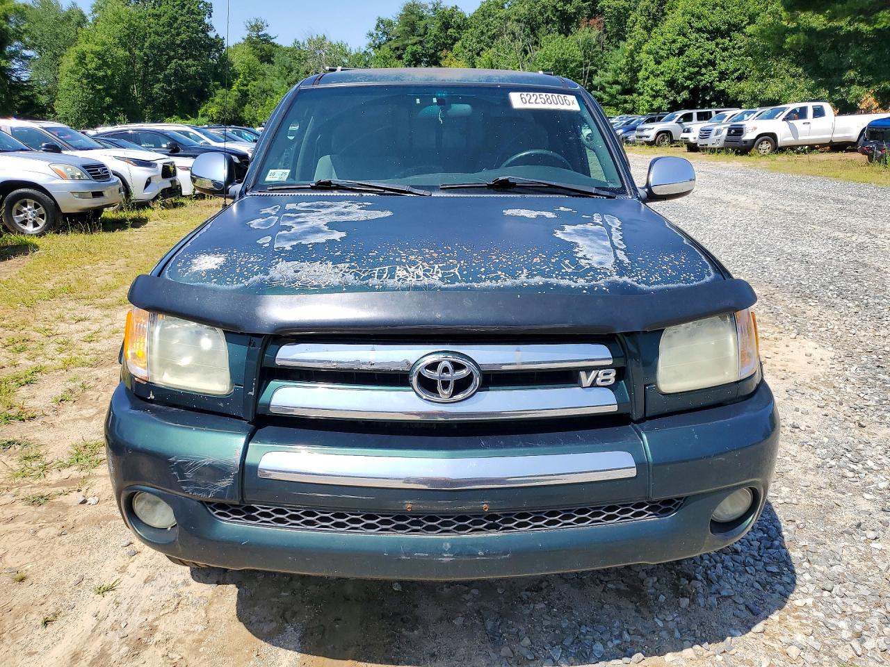 2003 Toyota Tundra Sr5 Green vin: 5TBBT44193S368231