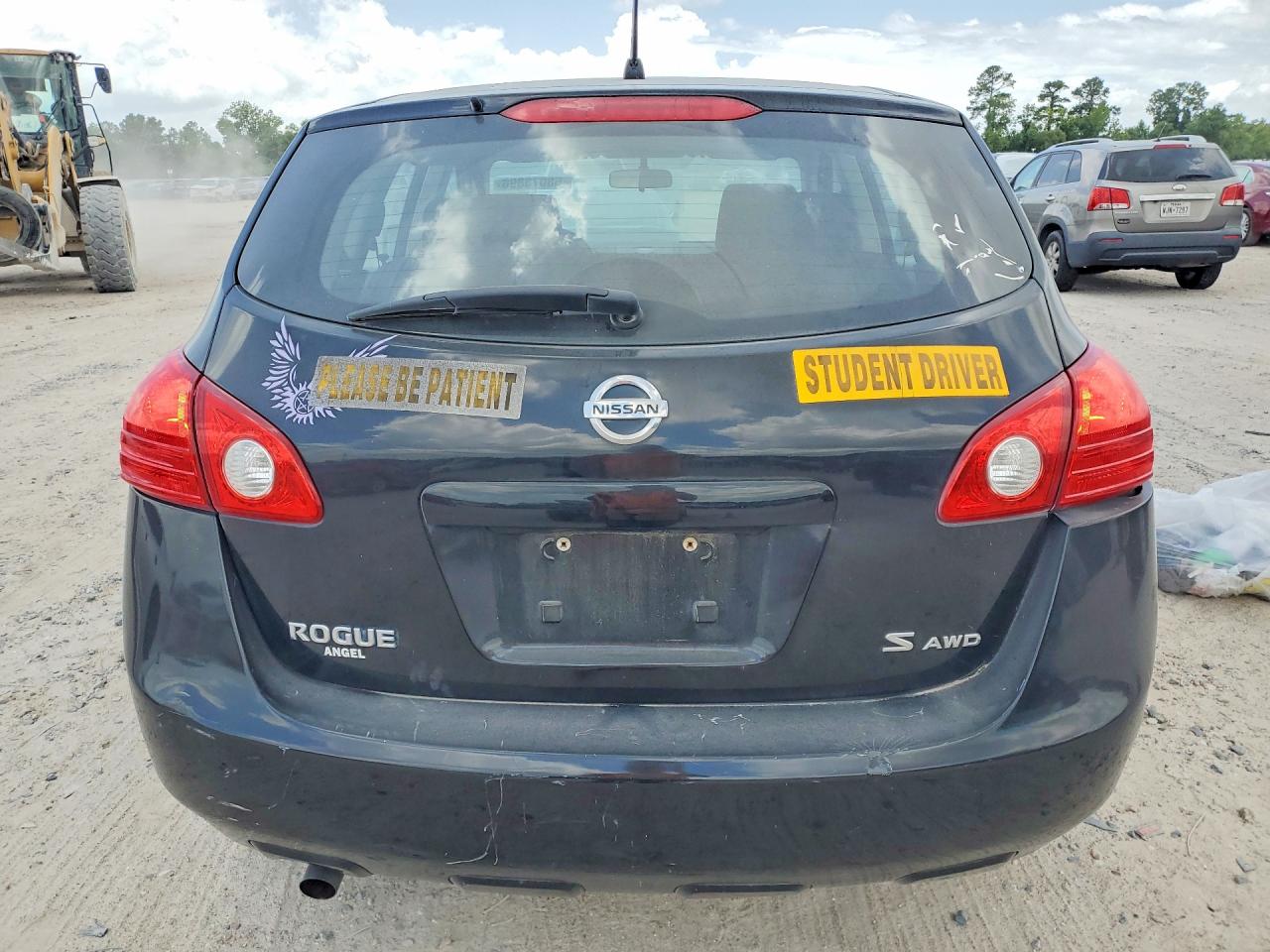 2009 Nissan Rogue S Black vin: JN8AS58V79W449010