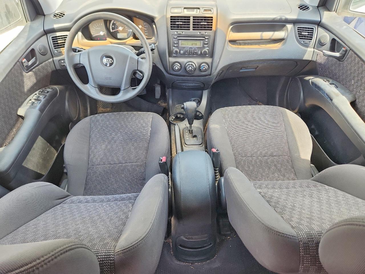 2006 Kia Sportage Lx White vin: KNDJF724667198241