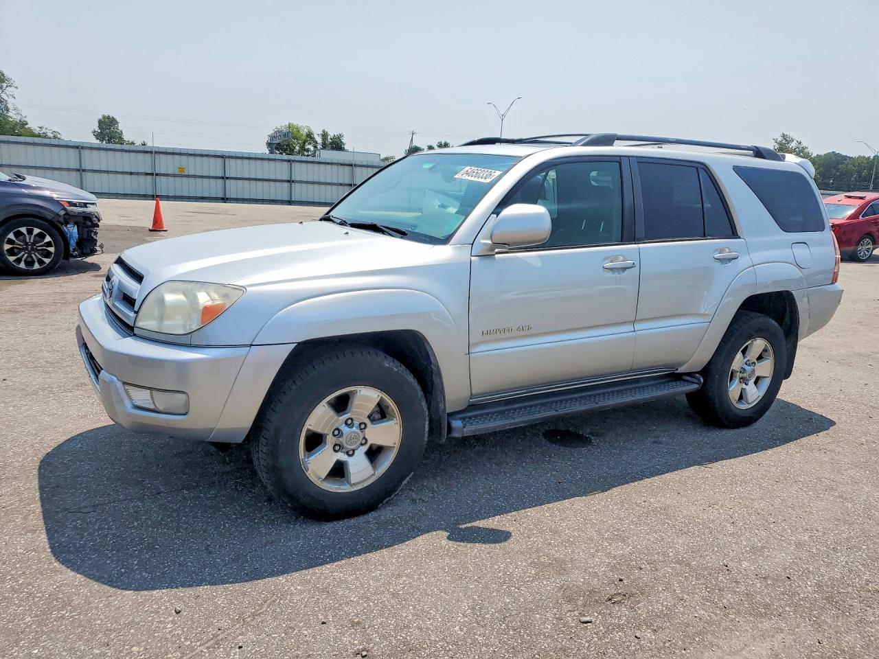 2005 Toyota 4runner Limited Silver vin: JTEBU17R658038246