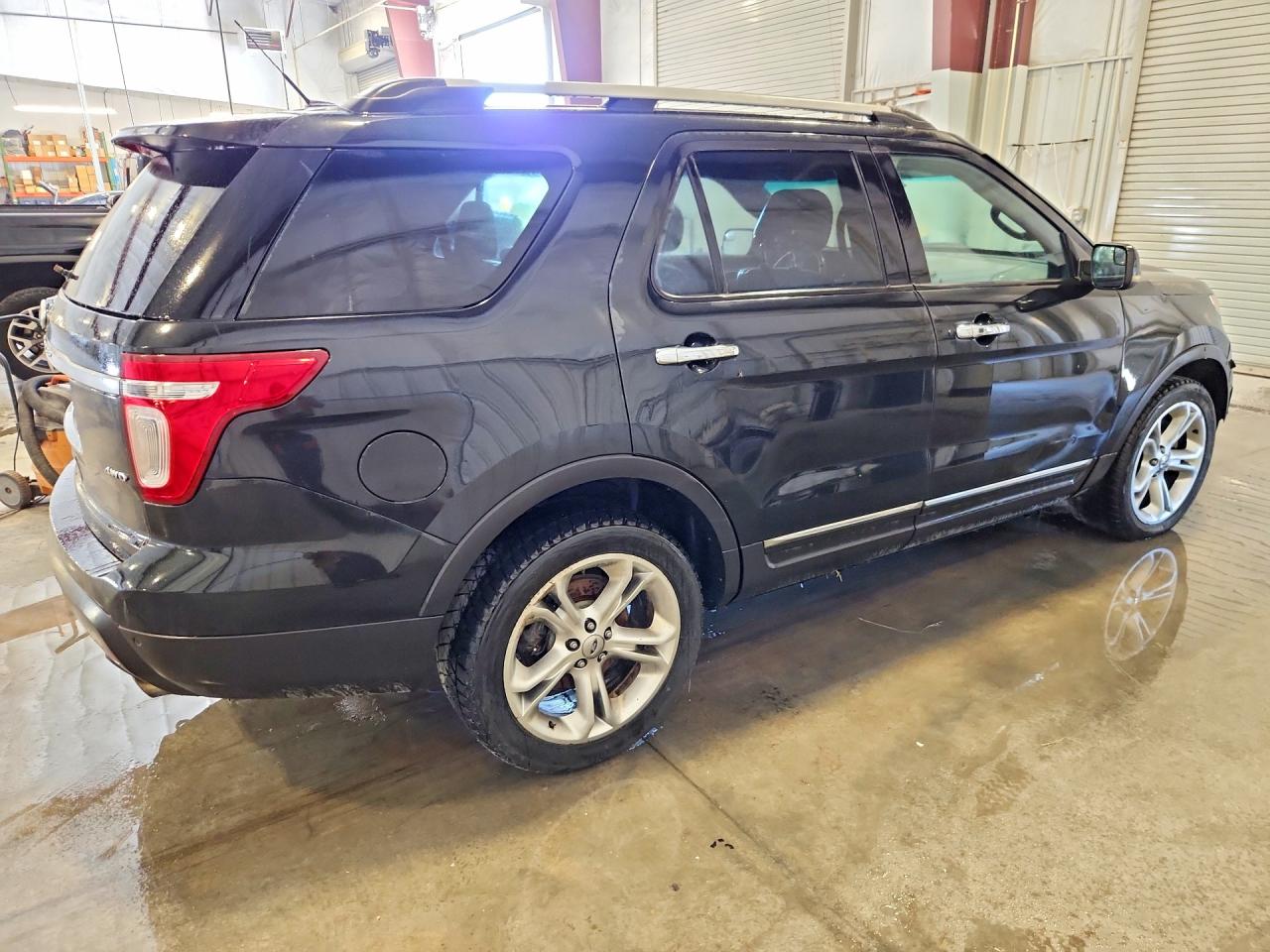 2011 Ford Explorer Limited Black vin: 1FMHK8F84BGA08570