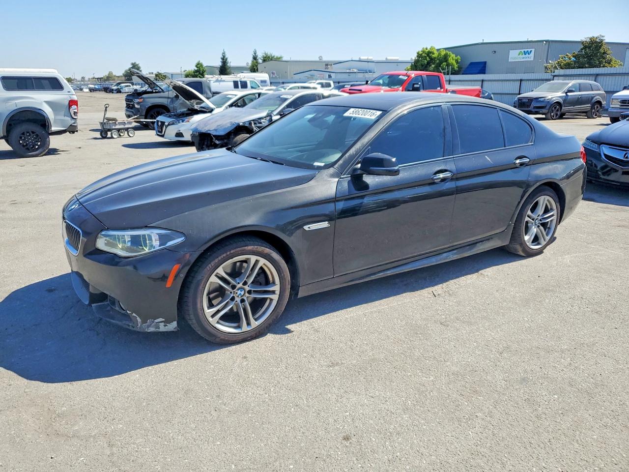 2015 Bmw 528 I Black vin: WBA5A5C52FD517113