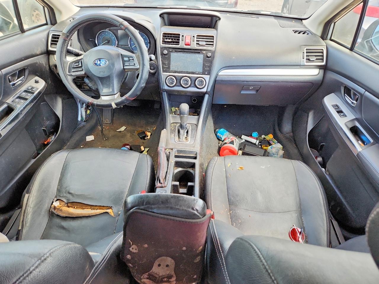 2015 Subaru Xv Crosstrek Sport Limited Silver vin: JF2GPASC9F8230817