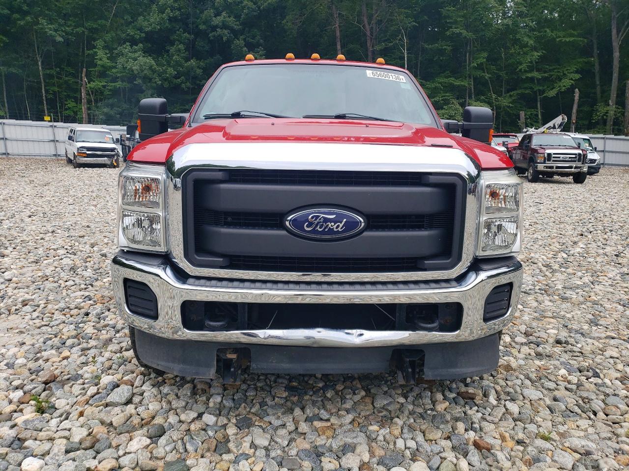 2015 Ford F350 Super Duty Red vin: 1FT8X3B6XFEA67251