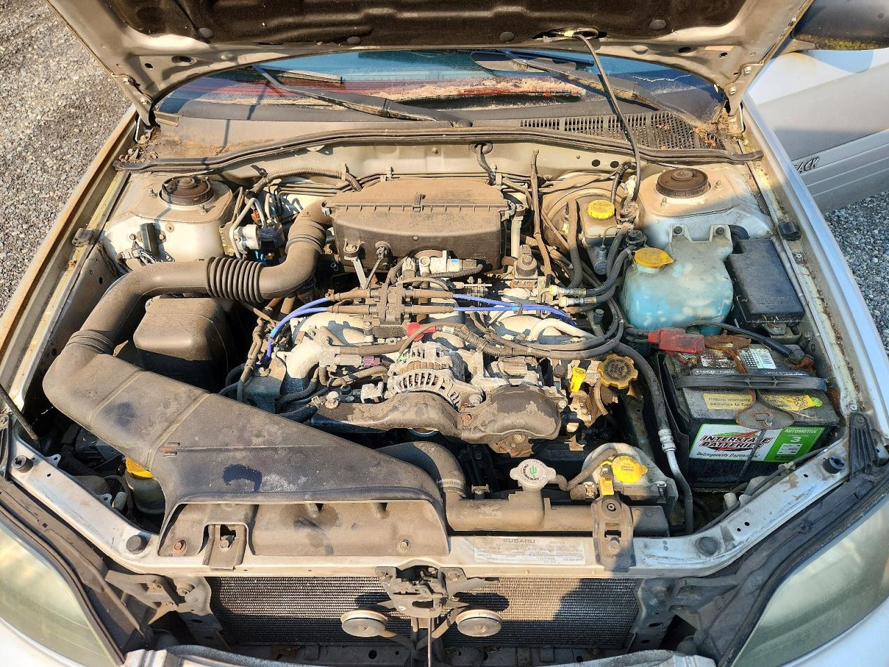 2004 Subaru Legacy Outback Awp Серебряный vin: 4S3BH675447643924