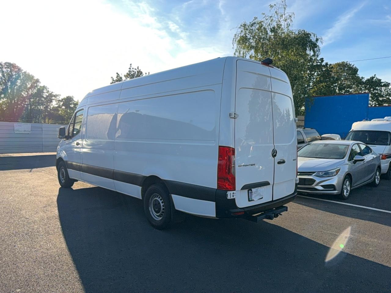 2021 Mercedes-benz Sprinter 2500 White vin: W1Y4ECHY4MT076870