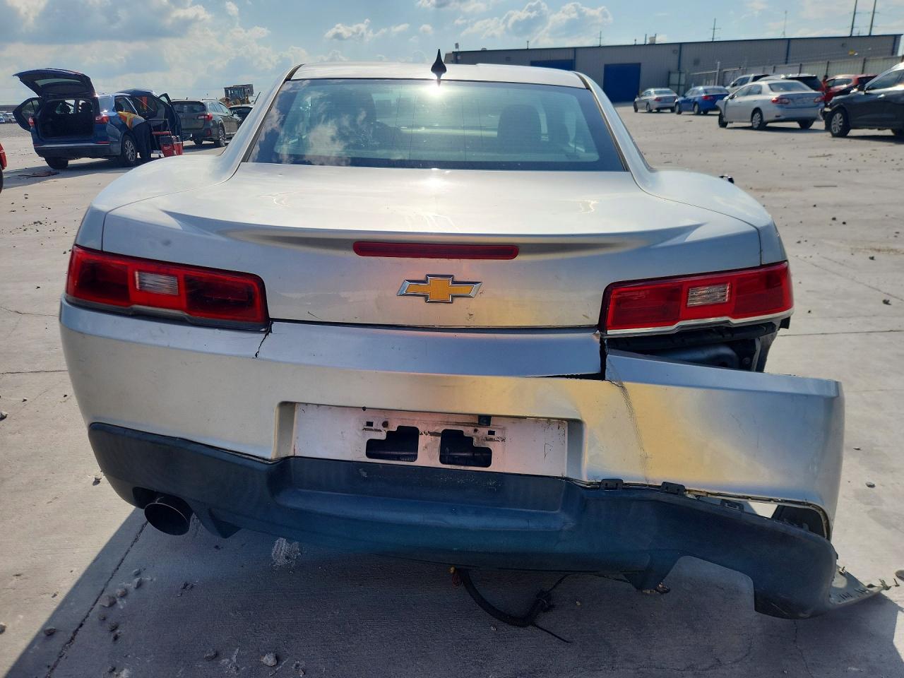 2014 Chevrolet Camaro Lt Серебряный vin: 2G1FB1E30E9268310