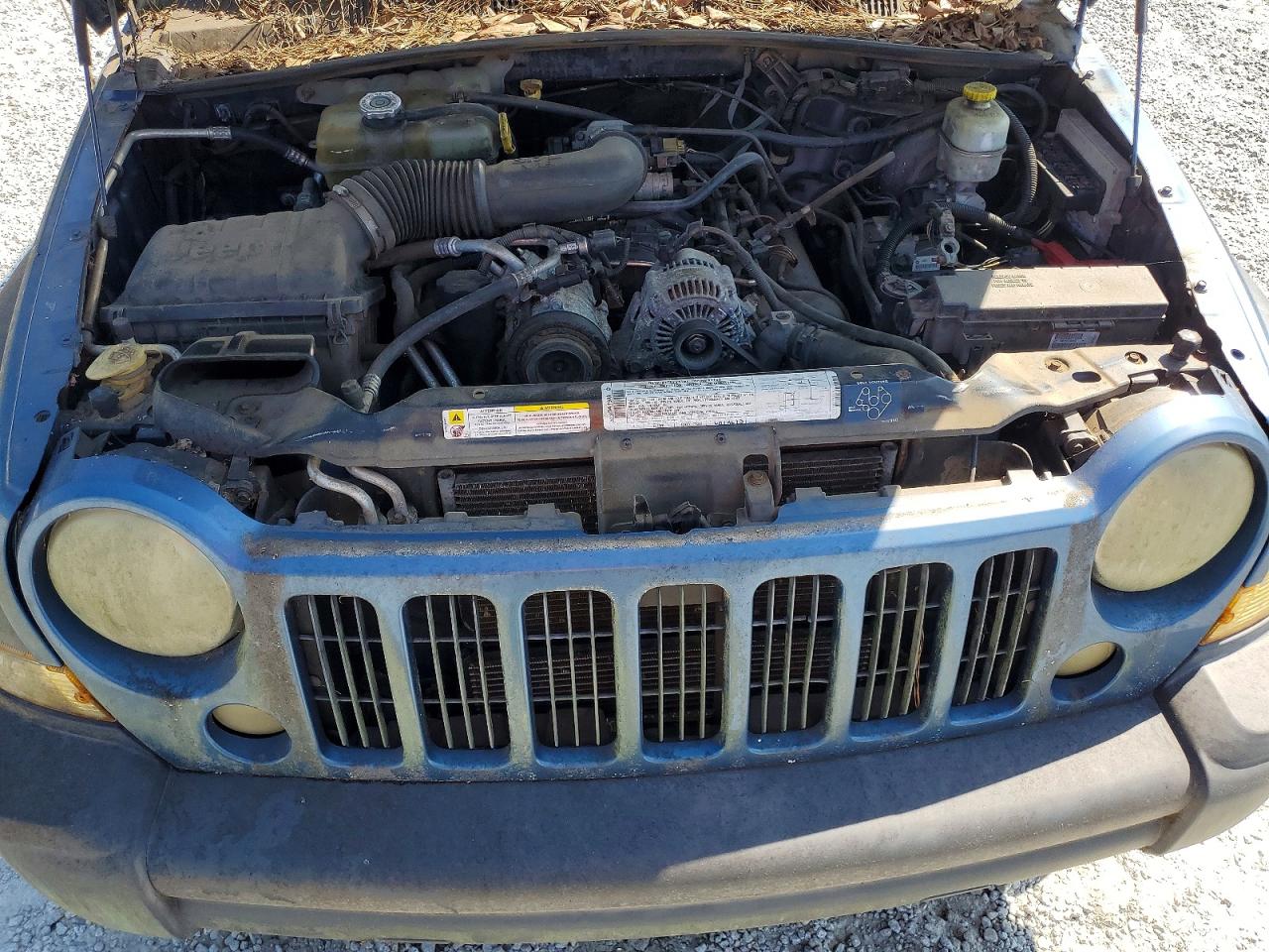 2006 Jeep Liberty Sport Blue vin: 1J4GL48K66W179213