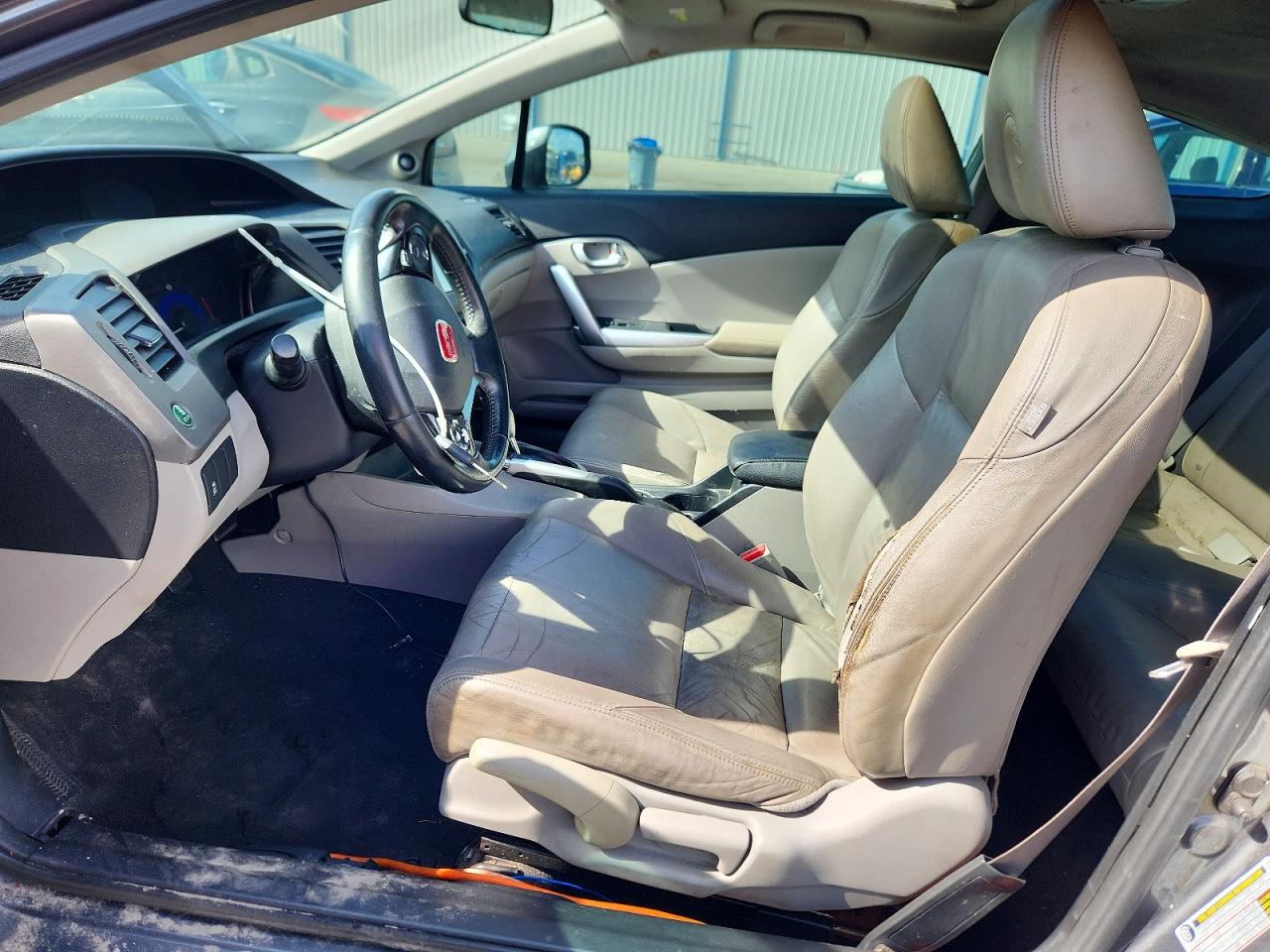 2012 Honda Civic Exl Серый vin: 2HGFG3B02CH528807