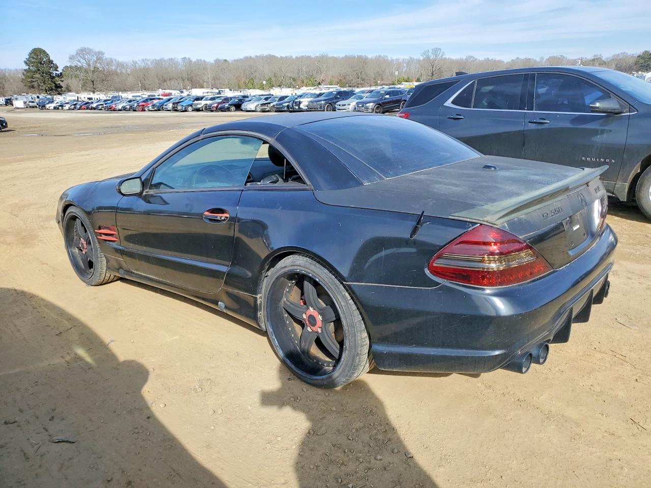 2007 Mercedes-benz Sl 550 Gray vin: WDBSK71F47F124454
