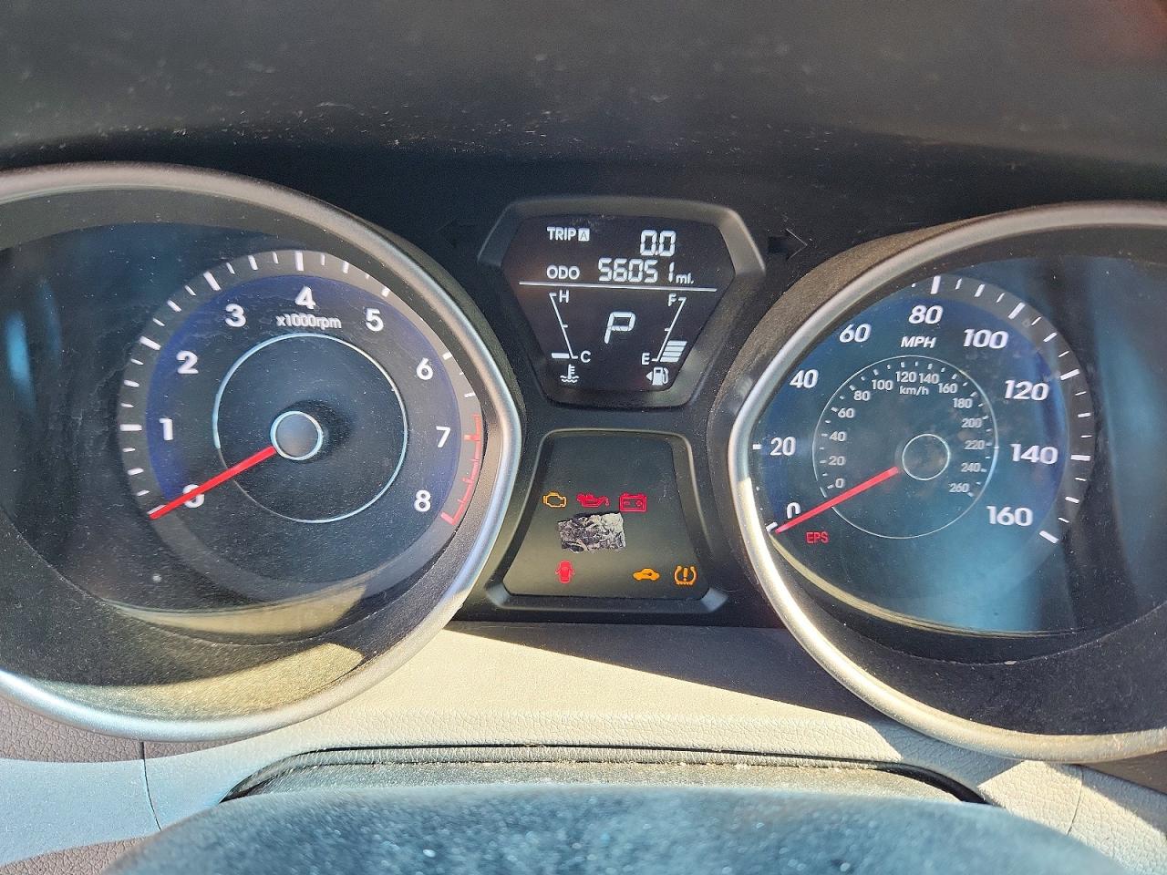 2013 Hyundai Elantra Gls Black vin: 5NPDH4AE2DH217117