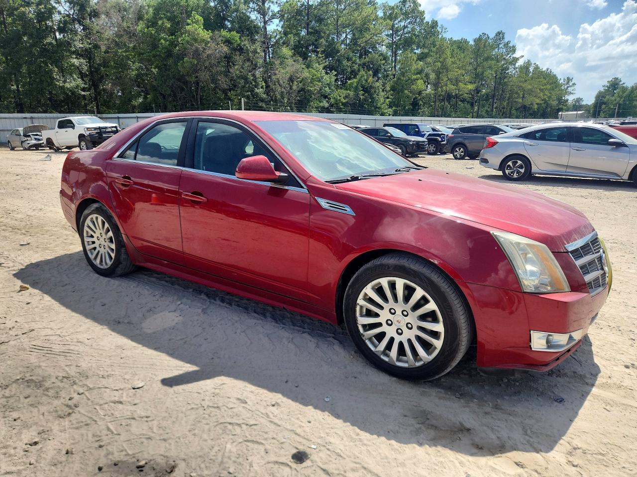 2010 Cadillac Cts Performance Collection Red vin: 1G6DJ5EG7A0119394