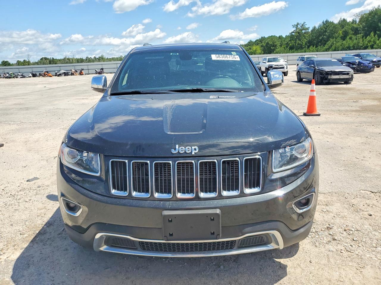 2014 Jeep Grand Cherokee Limited Black vin: 1C4RJFBG2EC324607