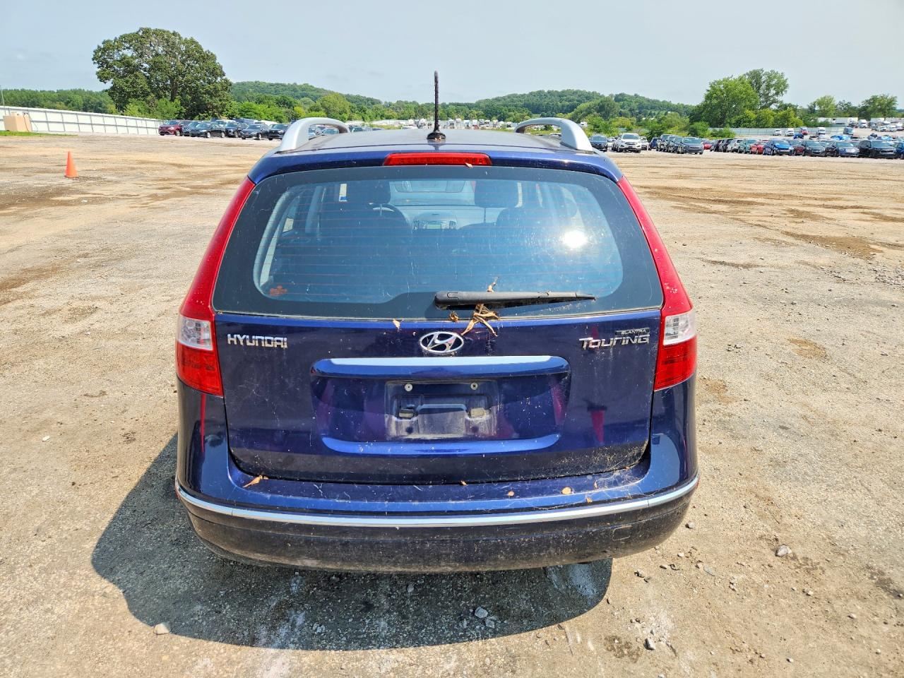 2011 Hyundai Elantra Touring Gls Blue vin: KMHDC8AE6BU090585