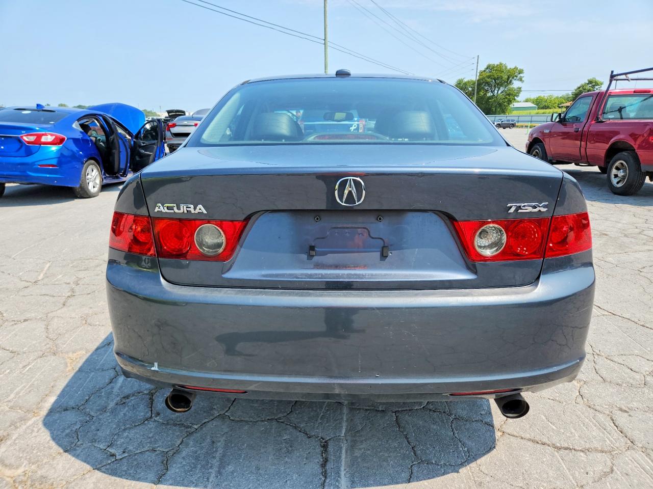 2006 Acura Tsx Gray vin: JH4CL96826C006006