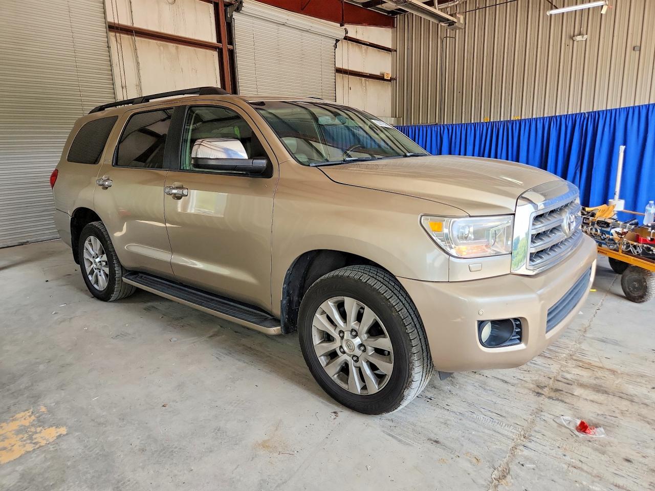 2008 Toyota Sequoia Platinum Gold vin: 5TDBY67A28S001291