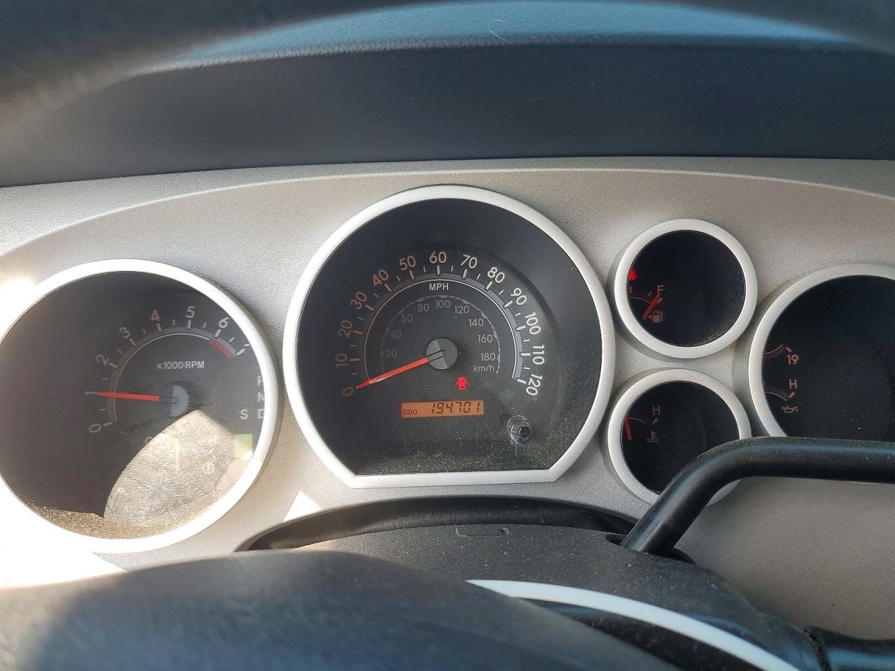2007 Toyota Tundra Sr5 Blue vin: 5TBBV54197S451454