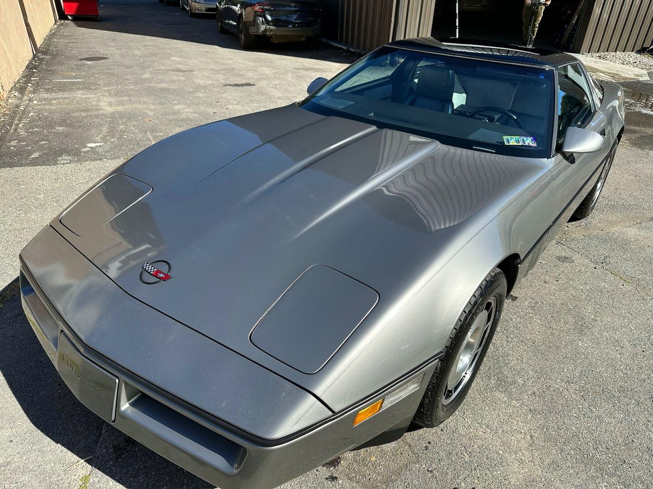 1984 Chevrolet Corvette Gray vin: 1G1AY0780E5147284