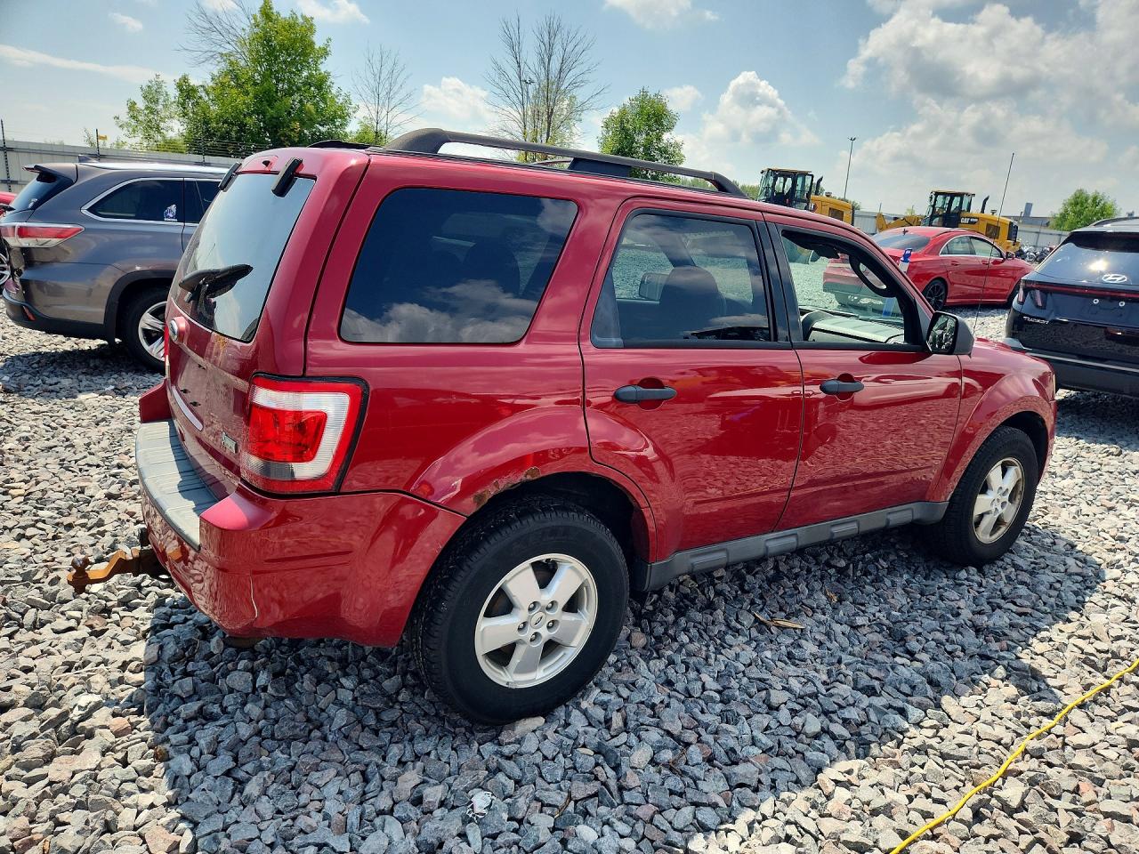 2010 Ford Escape Xlt Red vin: 1FMCU9DG8AKC92446