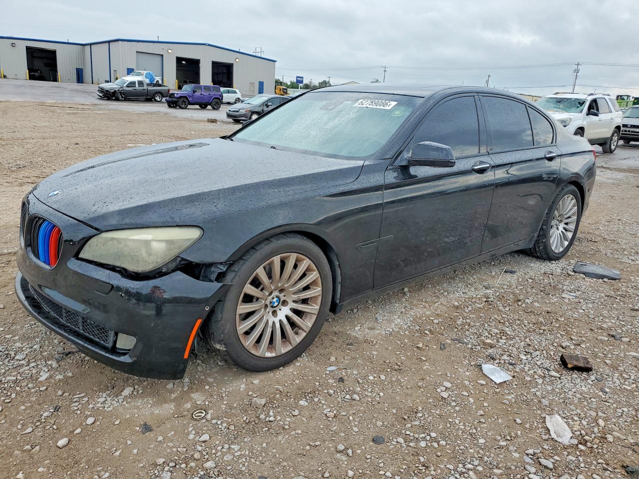2009 Bmw 750 I Black vin: WBAKA83509CY33950
